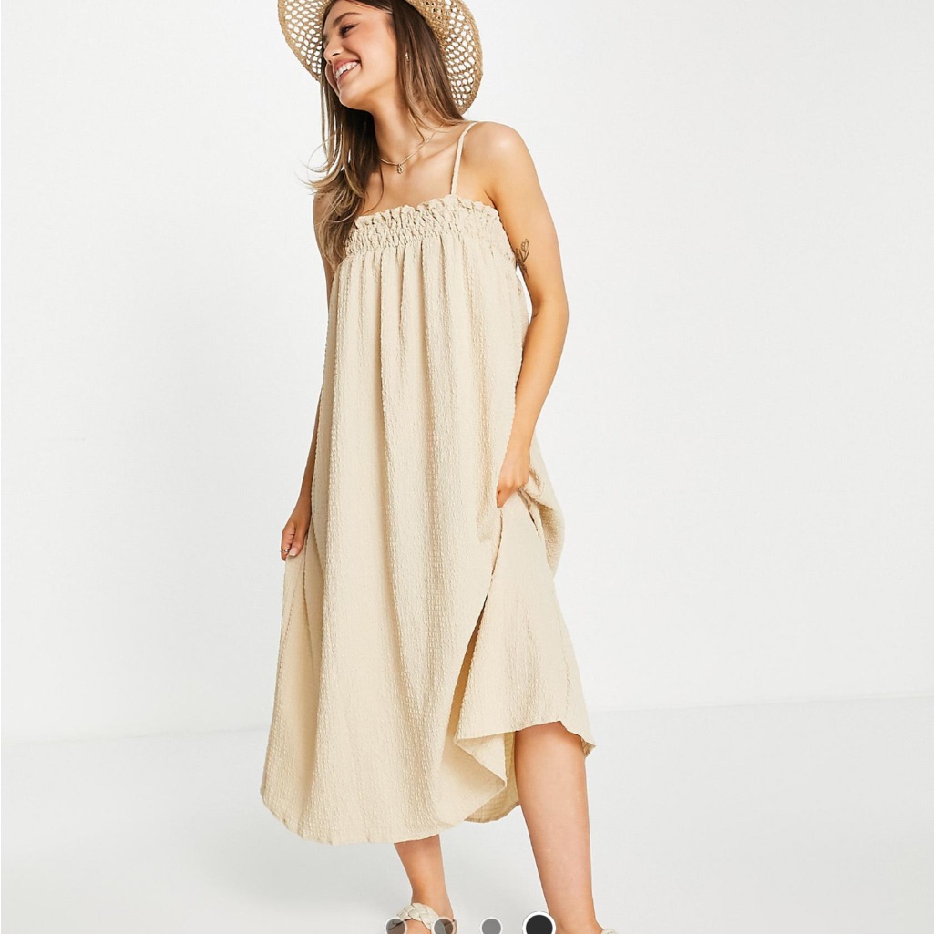 Asos Cream Sundress